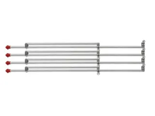 Set Zijsteunen,V. Rolsteiger,4Zijsteun,Aluminium - 1