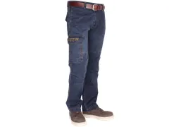 Crosshatch Toolbox FR/AST jeans, denim blauw, maat 30/36, per stuk