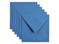 Envelop Papicolor 140x140mm Donkerblauw gegomd