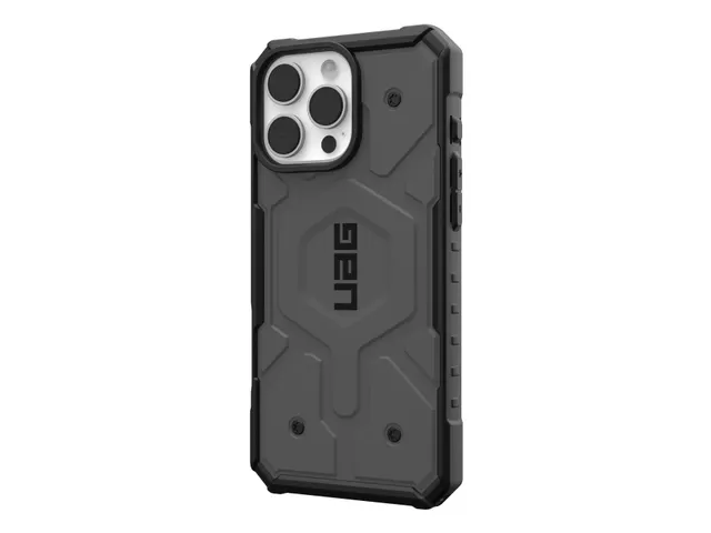 Urban Armor Gear Pathfinder iPhone 16 Max Hoes Zilver