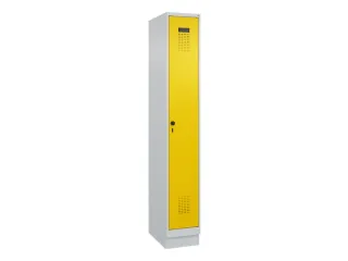 locker,HxBxD 1950x300x500mm,1vak,vak B 300mm,draaigrendel,sokkel - 3