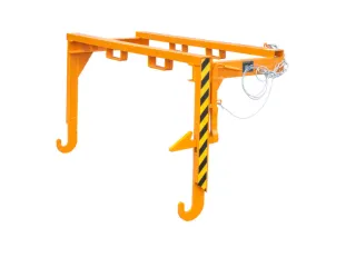 Traverse Voor Vorkheftrucks 1.5m³ Bxd 1630x940mm 156kg Ral2000 - 2