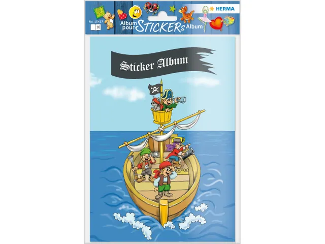 Stickeralbum Piraten Avontuur A5