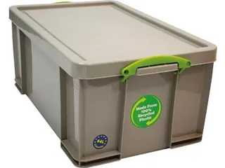 Opbergdoos 64 Liter Gerecycleerd Grijs - 2