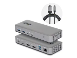StarTech USB-C Docking Station 2x DP 4K60, 1GbE, 100W PD