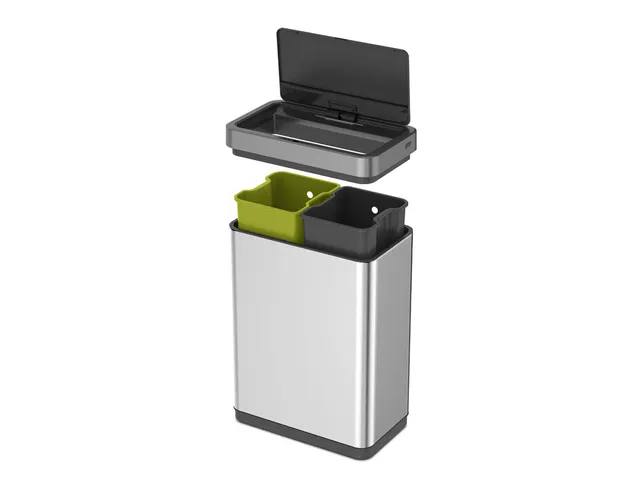 Afvalbak Voor afvalscheiding Mirage X Sensor Recycler Bin 20+20 Liter