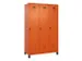 locker voor scheiding van kleding,HxBxD 1950x1200x500mm,3vak