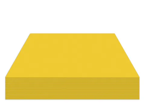 Fotokarton Kangaro 50x70cm 300gr goudgeel pak 25 vel