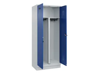 PBM-locker,HxBxD 1950x800x500mm,2vak,vak B 400mm,draaigrendel - 1
