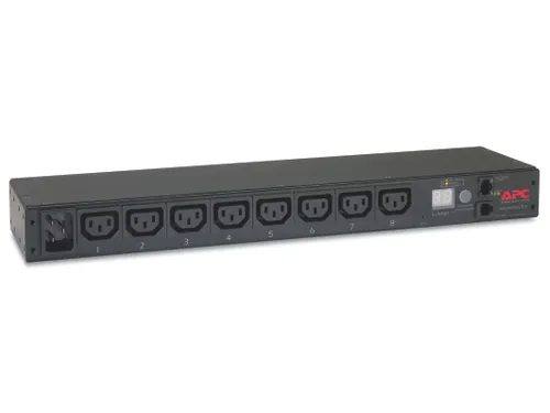APC Rack PDU AP7821B, Metered, 0U/1U, 16A, 230V,(8x) C13, C20 stekker