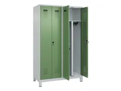 PBM-locker,HxBxD 1950x1200x500mm,4vak,vak B 300mm,draaigrendel