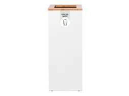 Afvalinzamelingsunit Lune Paxa Medium 34 Liter Wim Bamboe Grijs
