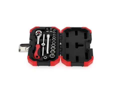 GEDORE R49003016 Dopsleutelset 1/4 inch 4-13mm 16stuks