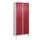 Z-garderobekast,HxBxD 1950x800x500mm,vak B 200/400mm,draaigrendel