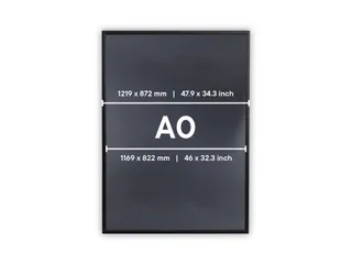 Kliklijst Europel Economy A0 25Mm Zwart - 4
