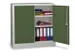 grootvolumekast met openslaande deuren,RAL7035,front RAL6011
