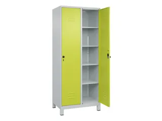 wasgoedverdeelkast,HxBxD 1950x800x500mm,vak B 400mm,draaigrendel - 2