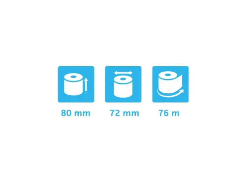 Exacompta Kassarol 80x80x12mm 55 Gram