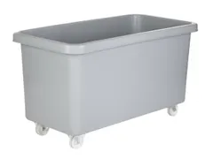 Mobiele Opslagbak Hoekig Pe Hxbxd 737x1308x699mm 450 Liter Grijs