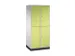 grootvolume garderobekast,RAL 7035/RDS1108060,HxBxD 1950x820x600mm