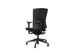 Siège de bureau série 400-NPR Comfort tissu Noir piètement noir