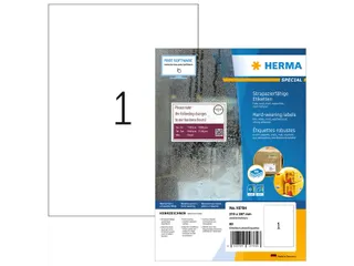 HERMA 10784 Slijtvaste etiketten A4 210x297 mm Wit 80 stuks - 6