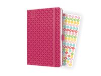 Weekagenda Flair A5 2023 fuchsia pink 4-talig HC 2 pagina's=1 week
