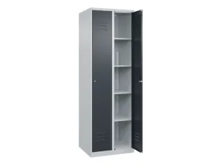 wasgoedverdeelkast,HxBxD 1850x600x500mm,vak B 300mm,cilinderslot - 2