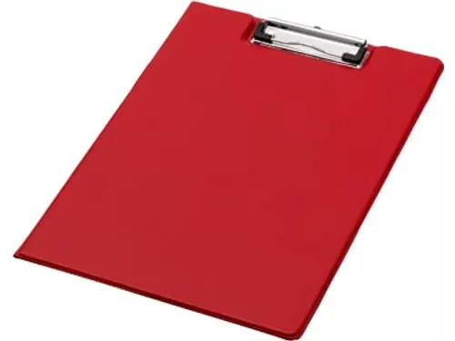 Klemmap Opvouwbaar PVC A4 Rood