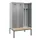 locker met bank,voor scheiding van kleding,HxBxD 2120x1200x815mm,3vak