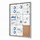 Vitrinekast Prikbord Kurk Economy 9xA4