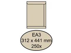 Envelop Quantore Akte Ea3 312x441mm 120gr Cremekraft Gegomd