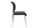 Siège visiteur Assise tissu anthracite Dos maille noir