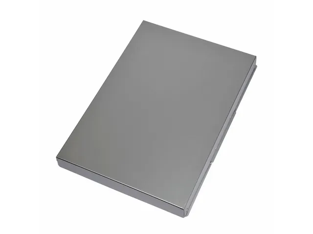 Porte-bloc avec coffret MAULassist A4 ouverture latérale aluminium