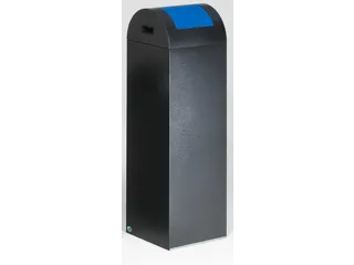 Afvalverzamelaar Zelfblussend 89 Liter 1045X320X320Mm Klemring Blauw - 1