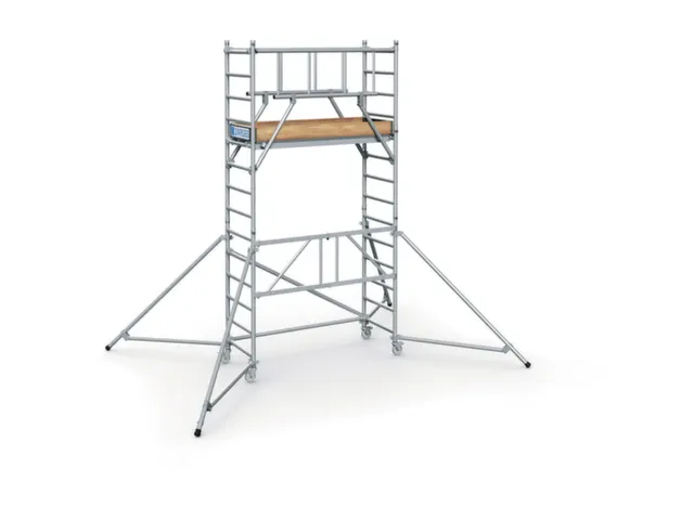 échafaudage pliant mezzanine modulaire H 2 55m lxP 1800x600mm