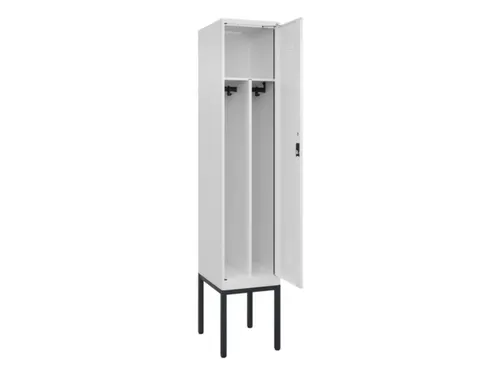 locker voor scheiding van kleding,HxBxD 2120x400x500mm,1vak