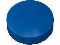 magneet MAULsolid, diameter 24mm blauw, doos met 10 stuks