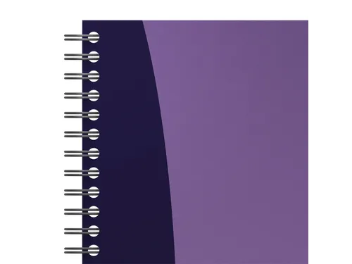 Spiraalblok Oxford Urban Mix A5 90vel ruit 5mm assorti