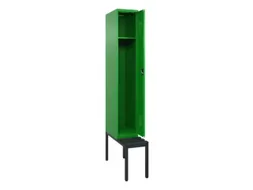 locker met bank,HxBxD 2120x300x815mm,1vak,vak B 300mm,cilinderslot