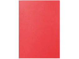 Voorblad Gbc A4 Lederlook Rood 250 Gram