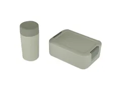 Lunch set Sigma home Food to go - Vert17,7 x 17,7 x 8,7 cm