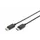DisplayPort-aansluitkabel type DP M/M 3m UHD 4K DP 1.2 Zwart
