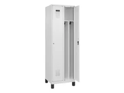 locker voor scheiding van kleding,HxBxD 1950x600x500mm,2vak