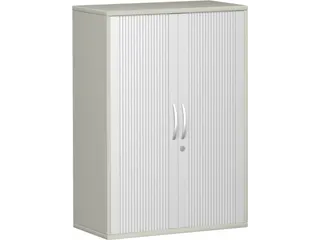 jaloeziedeurkast,HxBxD 1150x800x430mm,decor romp lichtgrijs - 2