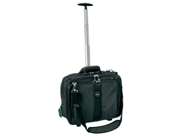 Laptoptas Trolley Kensington Contour 17 inch zwart nylon