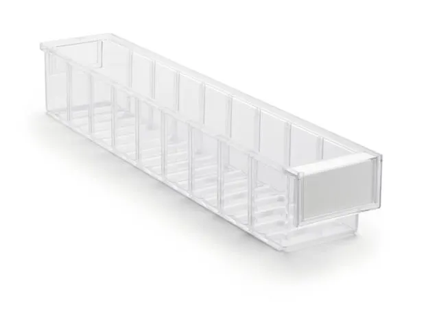 Transparante Assortimentsdoos Hxbxd 82x92x500mm Polystyreen