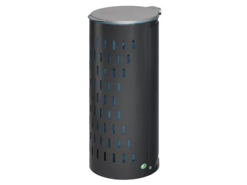 Afvalverzamelaar Antraciet 120 Liter 850x380x440mm Met Deur