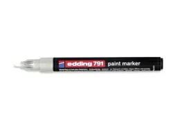 Paintmarker edding 791 op alcoholbasis 1-2mm zilver
