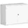 kantoorkast,HxBxD 770x1000x430mm,decor romp wit,decor front wit